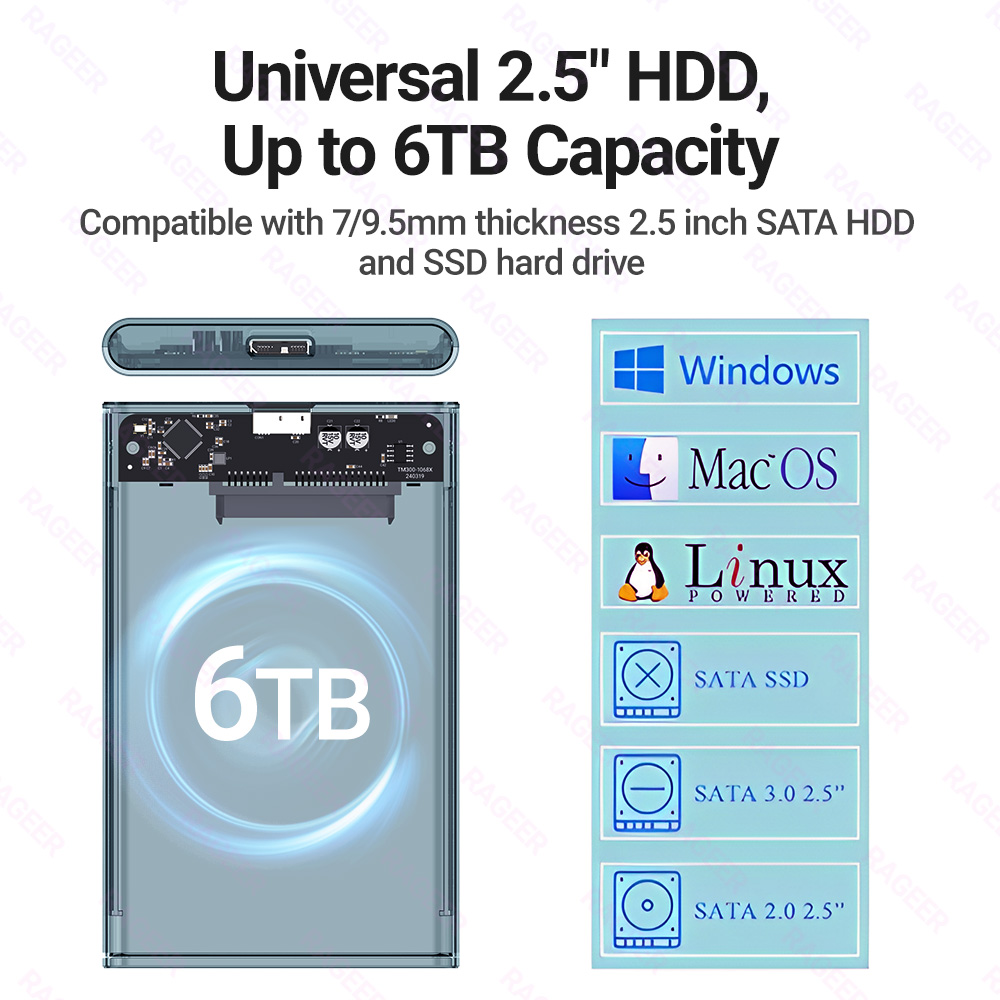 RAGEER Harici Sabit Disk Kutus - Samsung Ssd incelemesi ve fiyatı