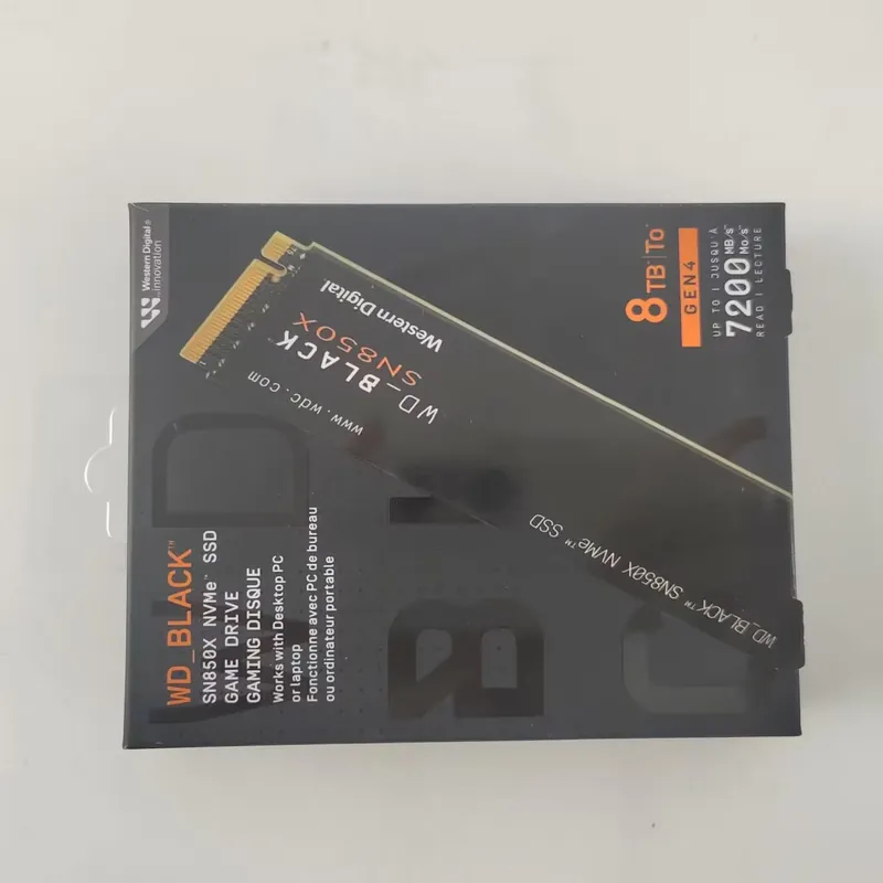 Yeni WD_BLACK SN850X 8TB NVMe  - Nvme Ssd incelemesi ve fiyatı
