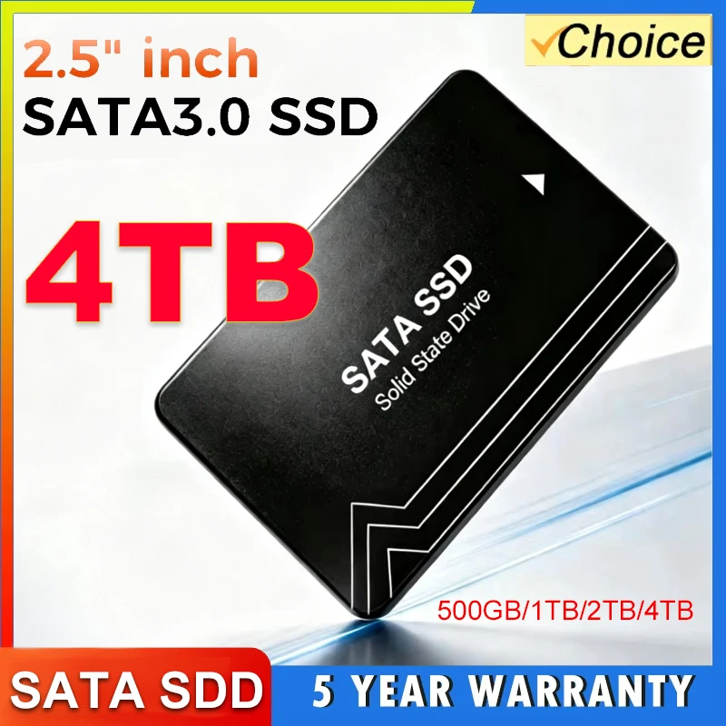 500 GB, 1 TB, 2 TB, 4 TB 2,5