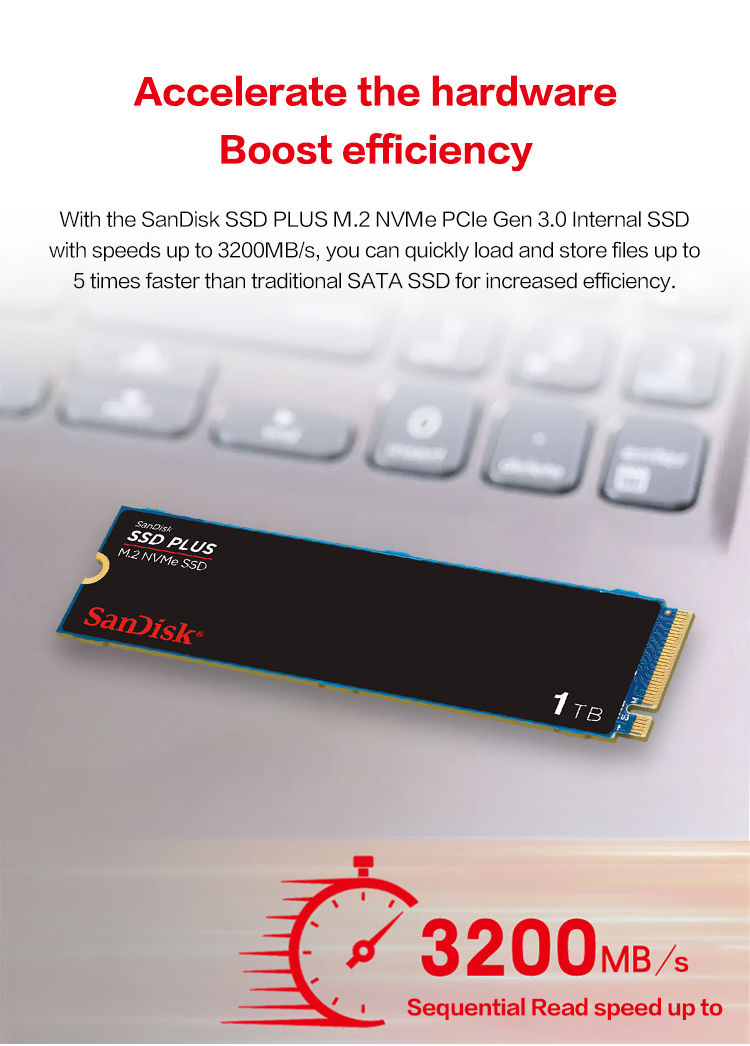 SanDisk SSD PLUS M.2 NVMe SSD  - Ssd 500Gb incelemesi ve fiyatı